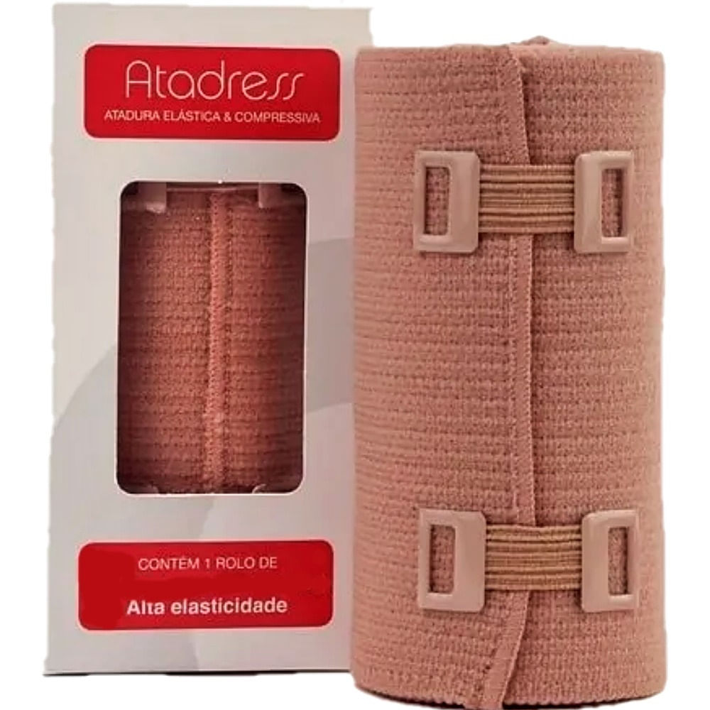 Encontraproduto.com.br - Atadura Elástica Atradress Alta Compressão 10cm - unidade