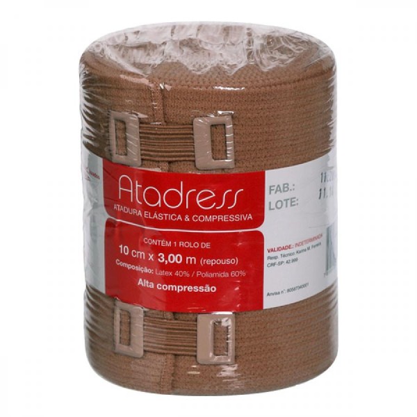 Atadura Atadress Elástica 10cmx3m
