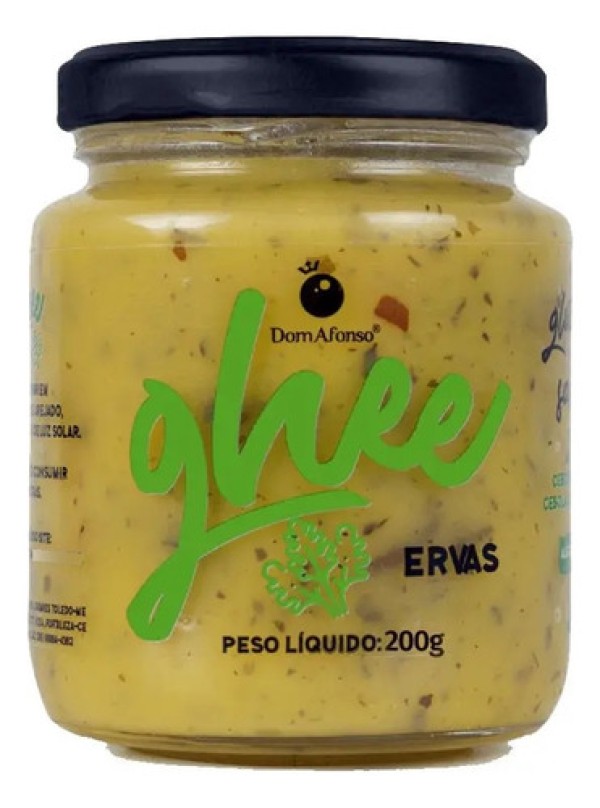 Encontraproduto.com.br - Manteiga Ghee com Ervas Natural Dom Afonso 190g