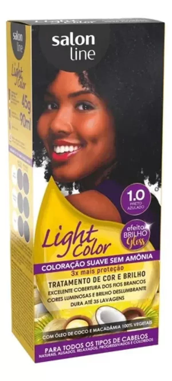 Tintura suave Light Color 4.66 Borgonha Intenso Salon Line