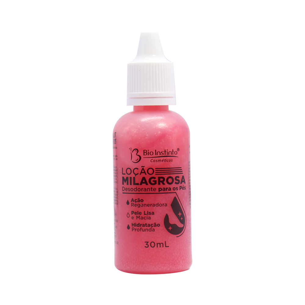 Loção Hidratante Bio Instinto Milagrosa Pés 30ml