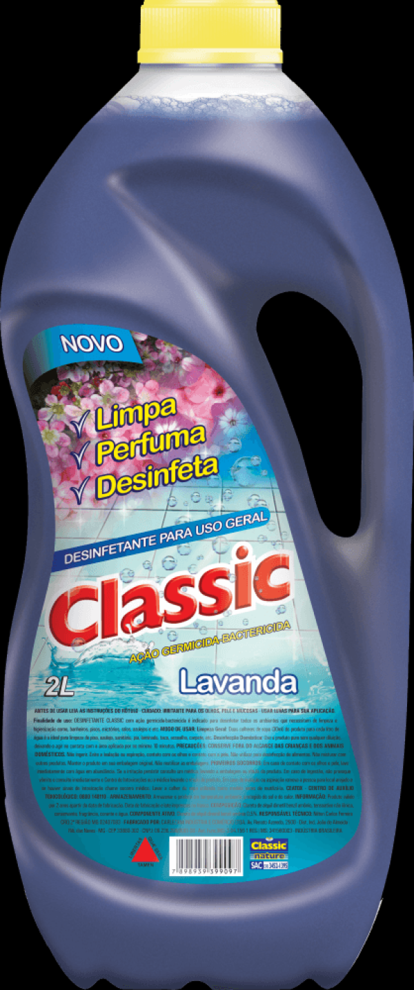 Desinfetante Classic Lavanda 2lt