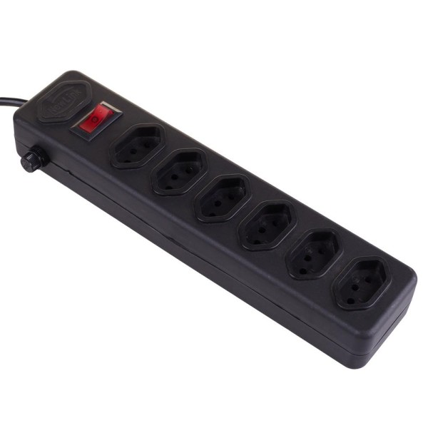 Encontraproduto.com.br - Filtro de Linha 6 Tomadas NewLink PE102