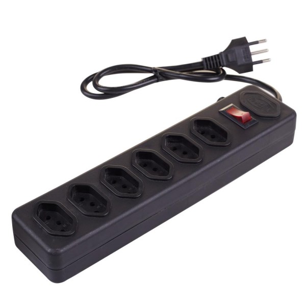 Encontraproduto.com.br - Filtro de Linha 6 Tomadas NewLink PE102