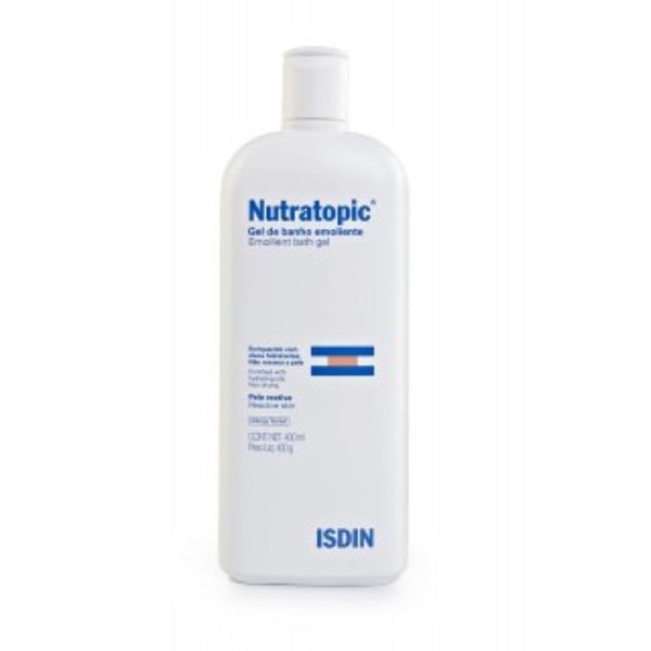 Encontraproduto.com.br - Nutratopic Pro-AMP Gel de Banho Emoliente 400ml