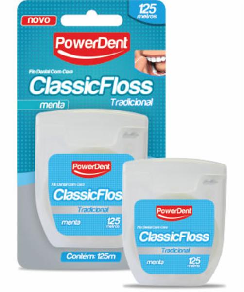 Encontraproduto.com.br - Fio Dental Powerdent Classicfloss Tradicional 125m