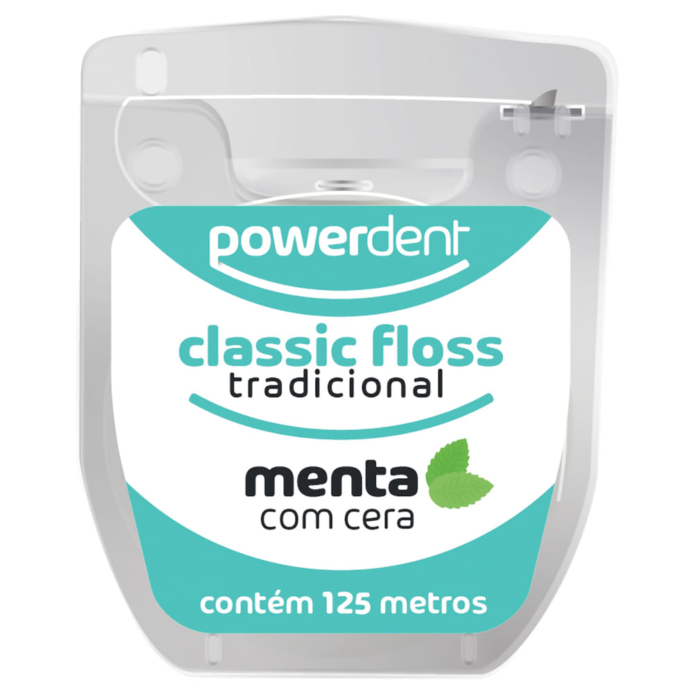 Encontraproduto.com.br - Fio Dental Powerdent Classicfloss Tradicional 125m