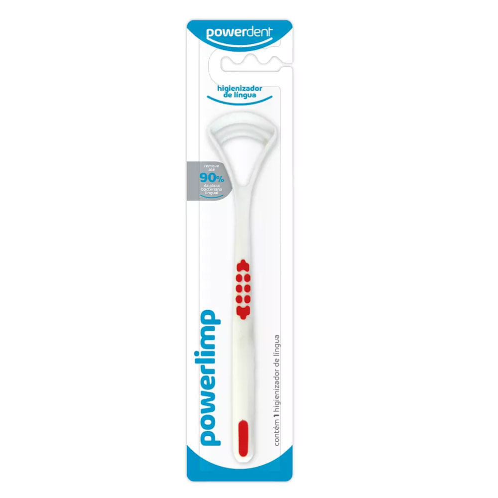 Kit 2 Raspador Limpador De Língua Higiene Bucal Powerlimp