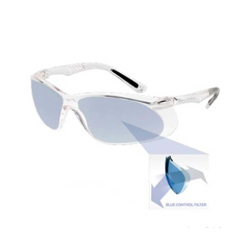 Encontraproduto.com.br - Óculos de proteção em policabornato SS5I Blue Control CA 26126 incolor Super Safety