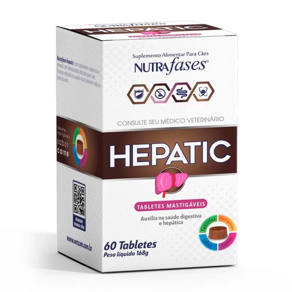 Suplemento Hepatic Nutrafases para Cães
