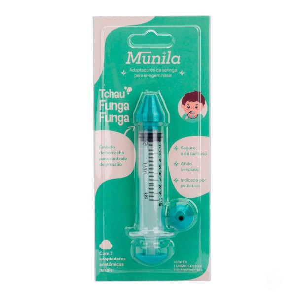 Encontraproduto.com.br - Seringa para lavagem nasal Munila verde