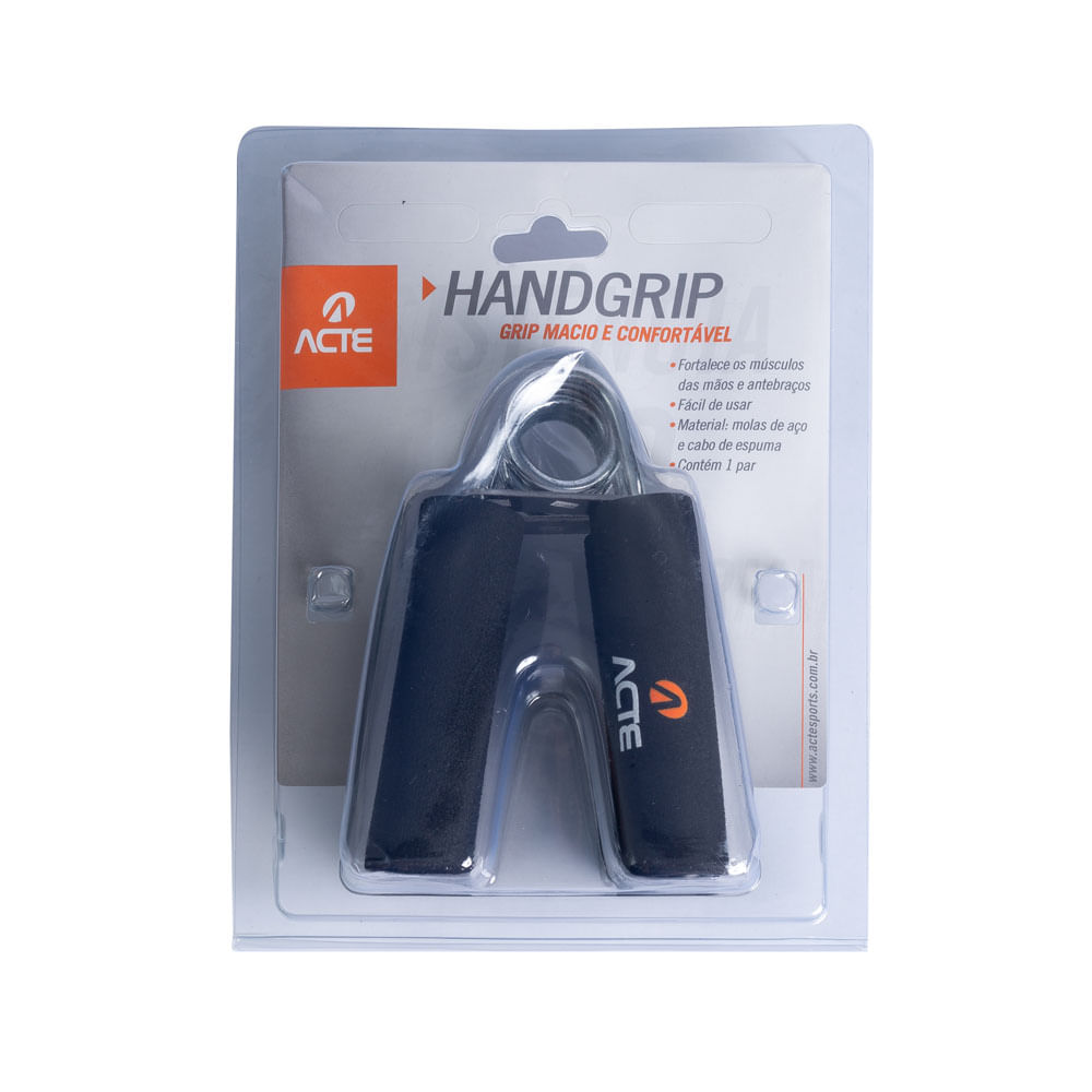 Encontraproduto.com.br - Par de Hand Grip Acte Sports T1 - Preto