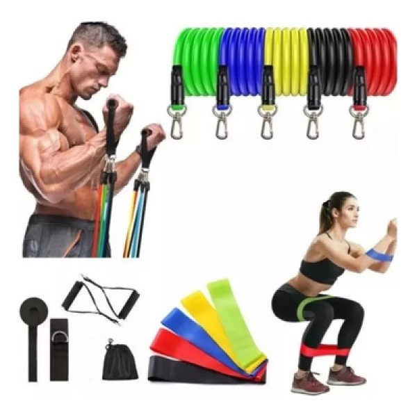 Extensor Master T28 para Braços e Pernas Resistência Forte 120cm - unidade