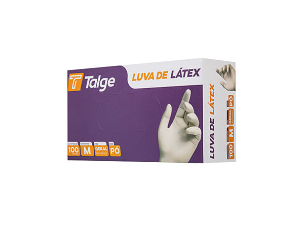 Encontraproduto.com.br - LUVA LATEX C/ PO C/100 TAM. M R.7126