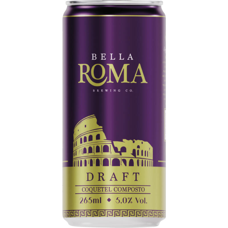 Encontraproduto.com.br - Chopp de Vinho Bella Roma Lata com 265ml