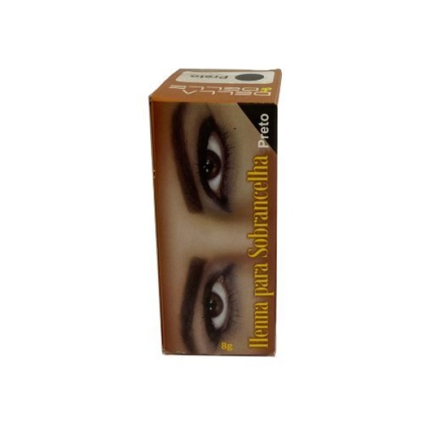 Encontraproduto.com.br - Henna para Sobrancelhas Della & Delle Preta 8g
