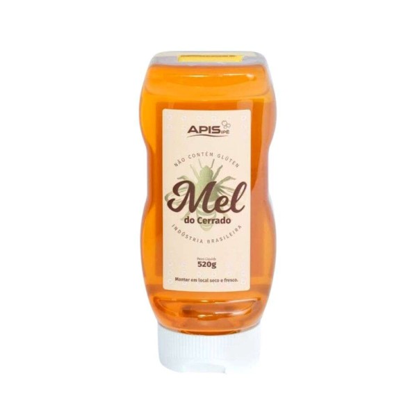 Encontraproduto.com.br - Mel de Abelha Cerrado Apis Ipê 520g