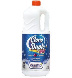 Detergente Com Cloro Gel 2l Duratto