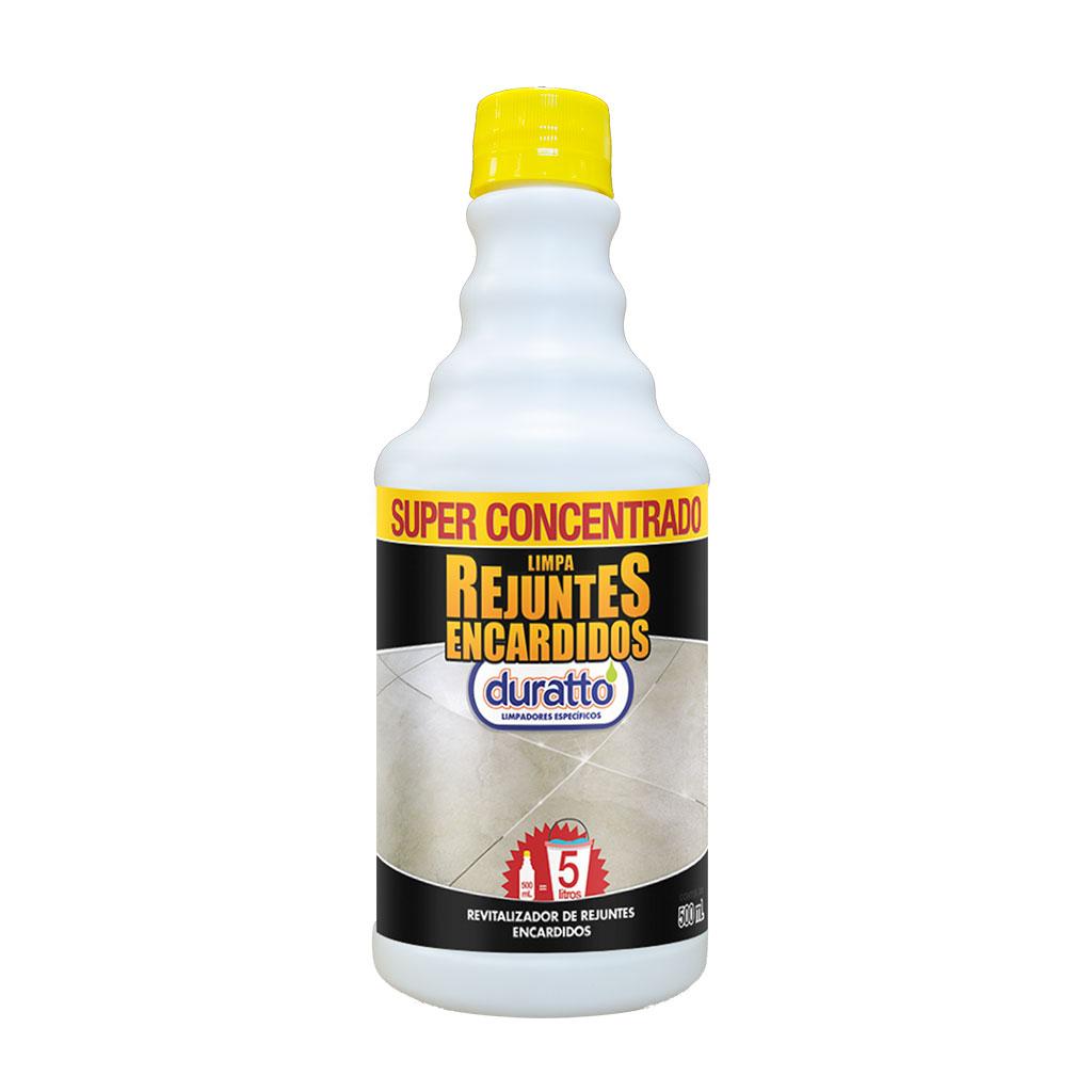 Encontraproduto.com.br - Limpa Rejuntes Encardidos Duratto Frasco com 500 mL. Faz até 5 L.