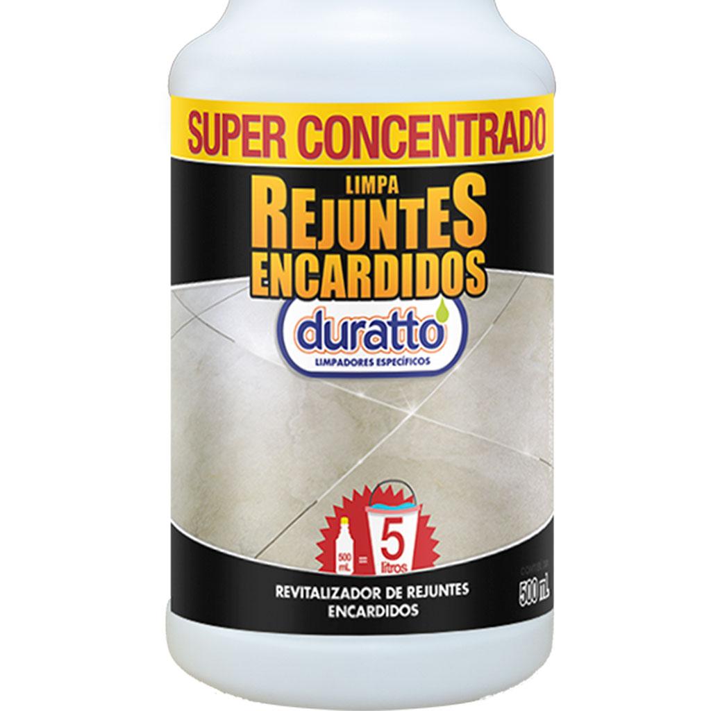Encontraproduto.com.br - Limpa Rejuntes Encardidos Duratto Frasco com 500 mL. Faz até 5 L.