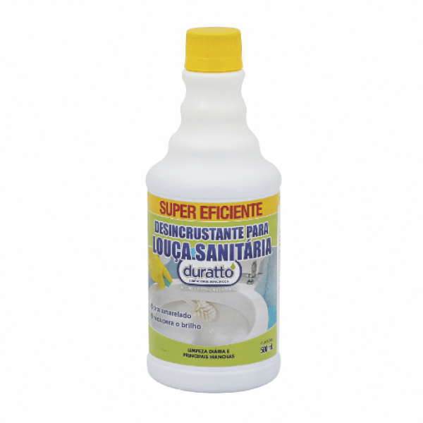 Removedor De Incrustações De Louças E Vasos Sanitários 500ml Duratto