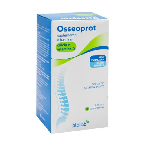 Encontraproduto.com.br - OsseoProt D5 250mg c/ 60 Comprimidos