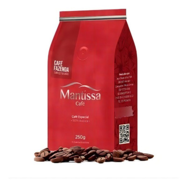 CAFE TORRADO MOIDO FAZENDA MANTISSA 250G