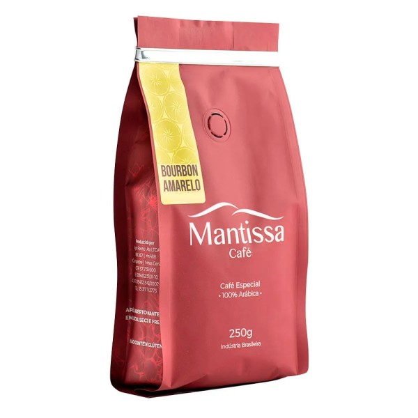 Café Bourbon Amarelo Torrado E Moído Mantissa 250g