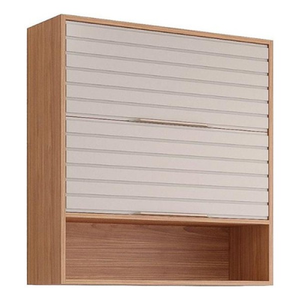 Encontraproduto.com.br - Armário Aéreo 80cm 2 Portas Esplendida MGM Móveis