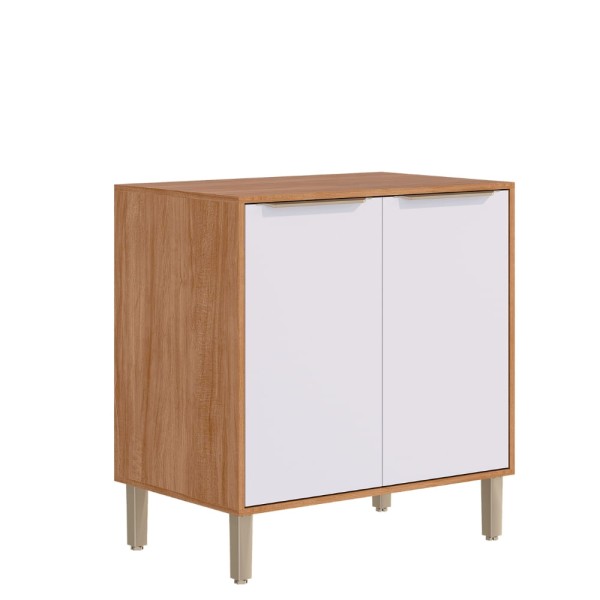 Balcão 2 Portas 80cm com Tampo em MDF Divina MGM Móveis