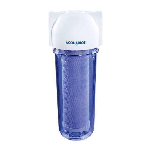 Encontraproduto.com.br - Filtro Transparente Acquabios Carbon Block 9,3/4