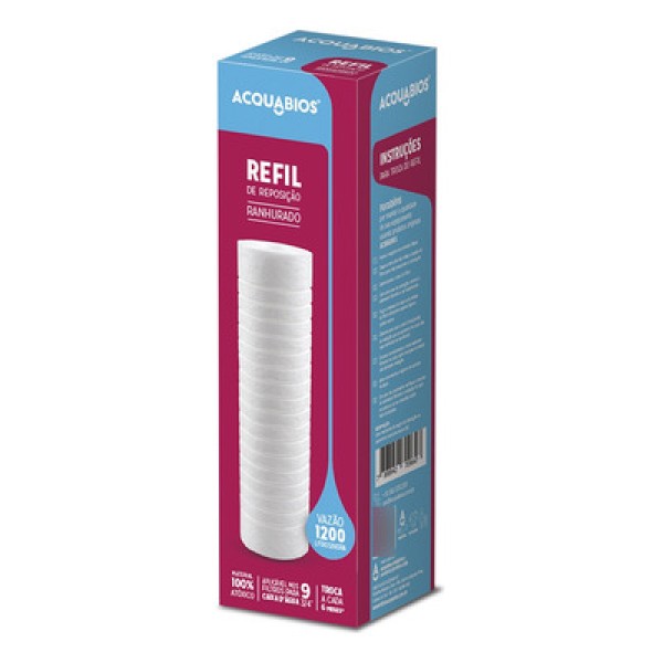Refil Para Filtro Caixa D Água 230mm Ranhurado POE 9.3/4