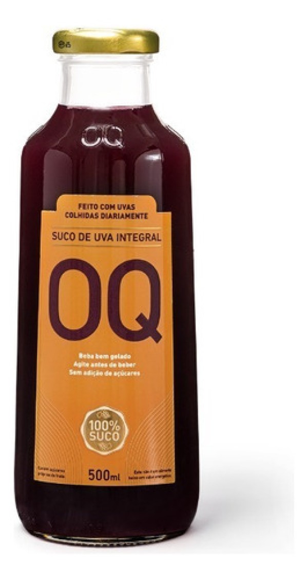 Suco Integral Oq Uva 500ml