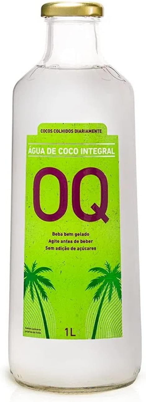 Encontraproduto.com.br - Água de Coco Natural OQ Garrafa com 1L