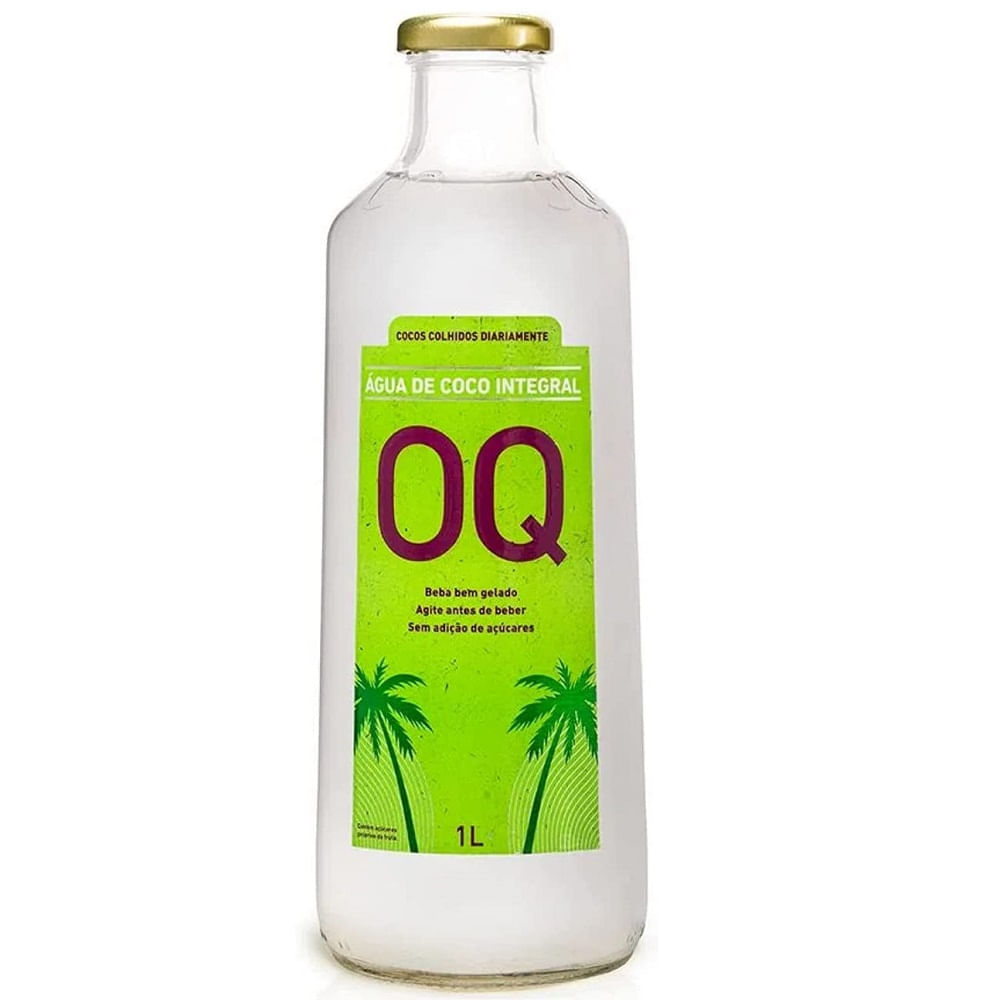 Encontraproduto.com.br - Água de Coco Natural OQ Garrafa com 1L