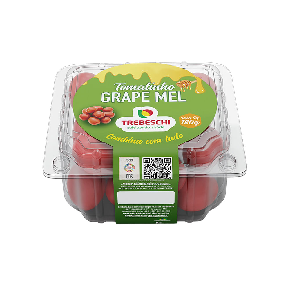 Encontraproduto.com.br - Tomate TIpo Grape Mel Trebeschi 180g