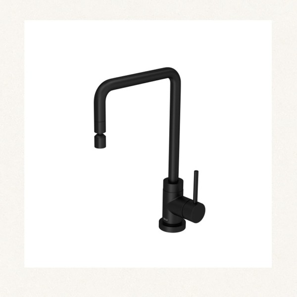 Misturador Monocomando de Mesa para Cozinha com Bica Móvel Spin Black Matte  2270.BL72.MT - Deca
