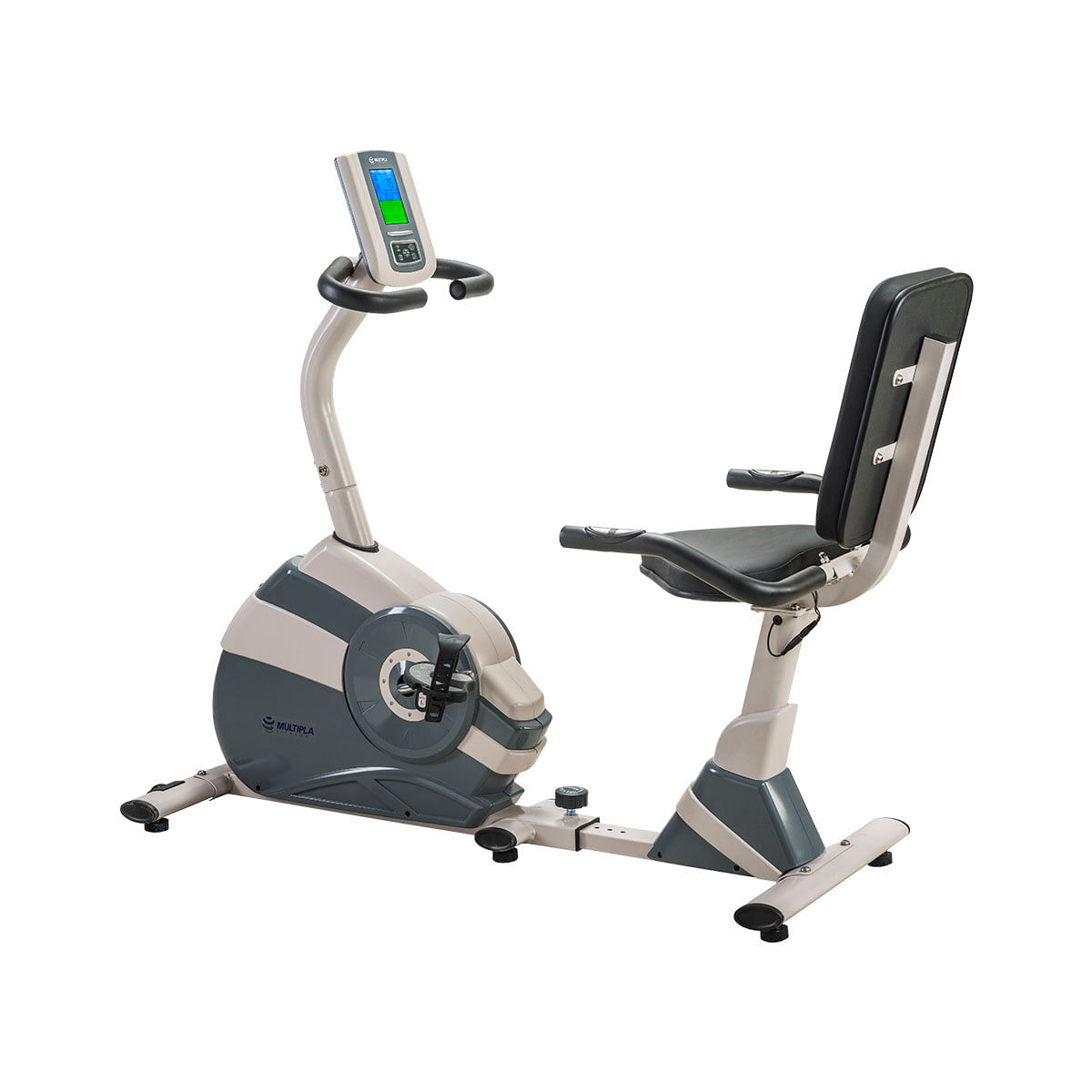 Bicicleta Ergométrica Magnética Horizontal Multipla 16 Níveis de Esforço RB4000