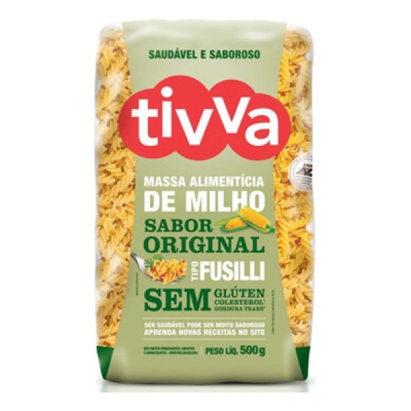 Fusilli sem Glúten Original Tivva 500g