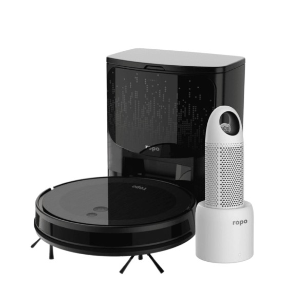 Combo Robô Aspirador Ropo Smart Pet Autolimpante 220V + Secapro