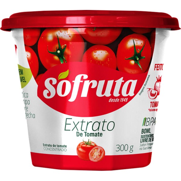 Encontraproduto.com.br - Extrato de Tomate Sófruta Pote com 300g