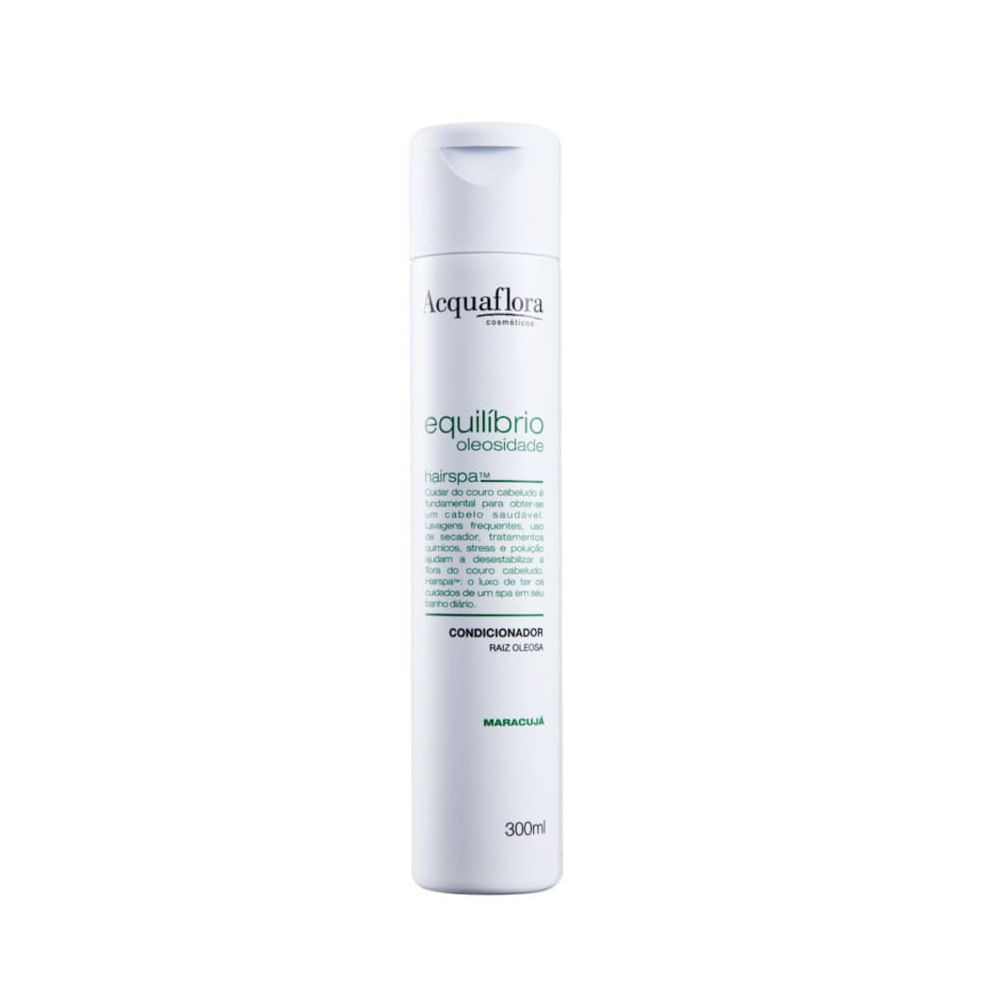 Encontraproduto.com.br - CONDICIONADOR ACQUAFLORA EQULIBRIO RAIZ OLEOSA 300ML