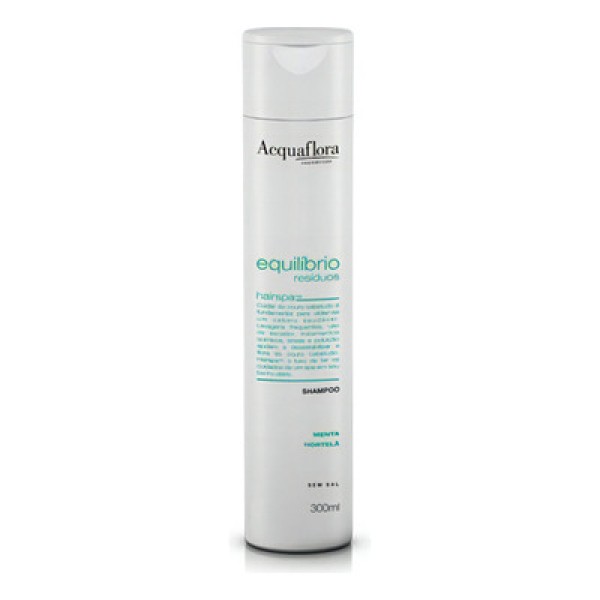 Shampoo Acquaflora Equilíbrio Resíduos Menta Hortelã 300ml