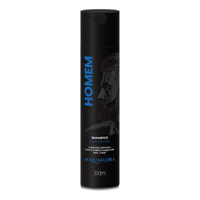 Shampoo Homem Para Cabelos Normais 300ml Acquaflora