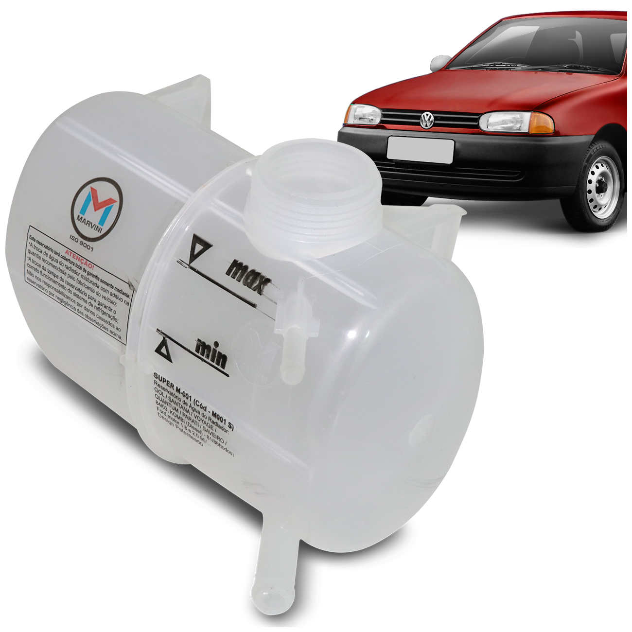 Encontraproduto.com.br - Reservatório de Água Radiador Gol Saveiro Parati G1 94 a 97 Gol Saveiro Parati G2 Bola 96 a 2000