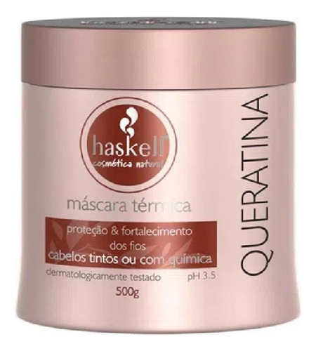 Máscara Térmica Haskell Queratina com 500g