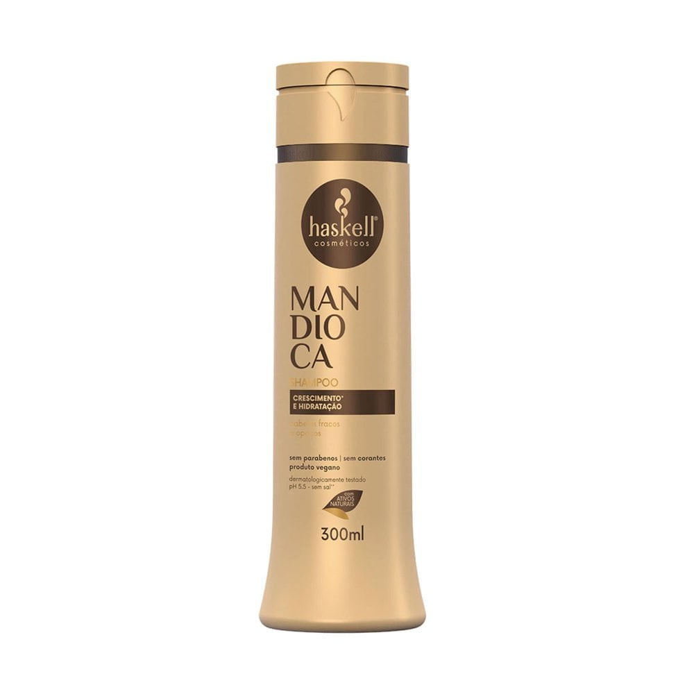 Encontraproduto.com.br - Shampoo para Cabelos Haskell Mandioca 300ml