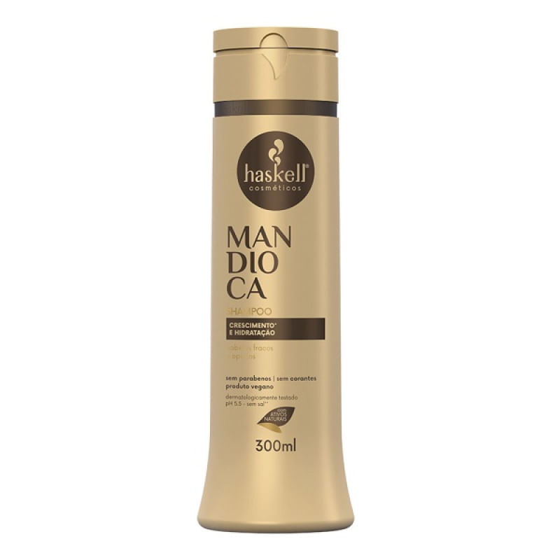 Encontraproduto.com.br - Shampoo para Cabelos Haskell Mandioca 300ml