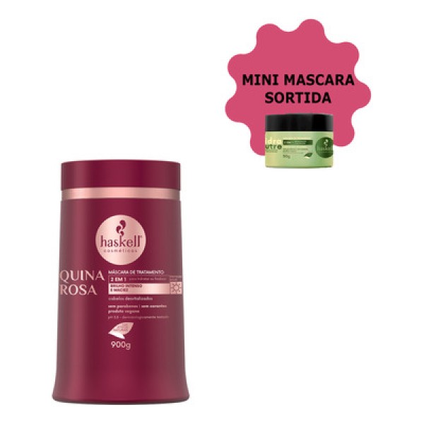 Encontraproduto.com.br - Quina Rosa - Máscara de Hidratação - Haskell - 1kg