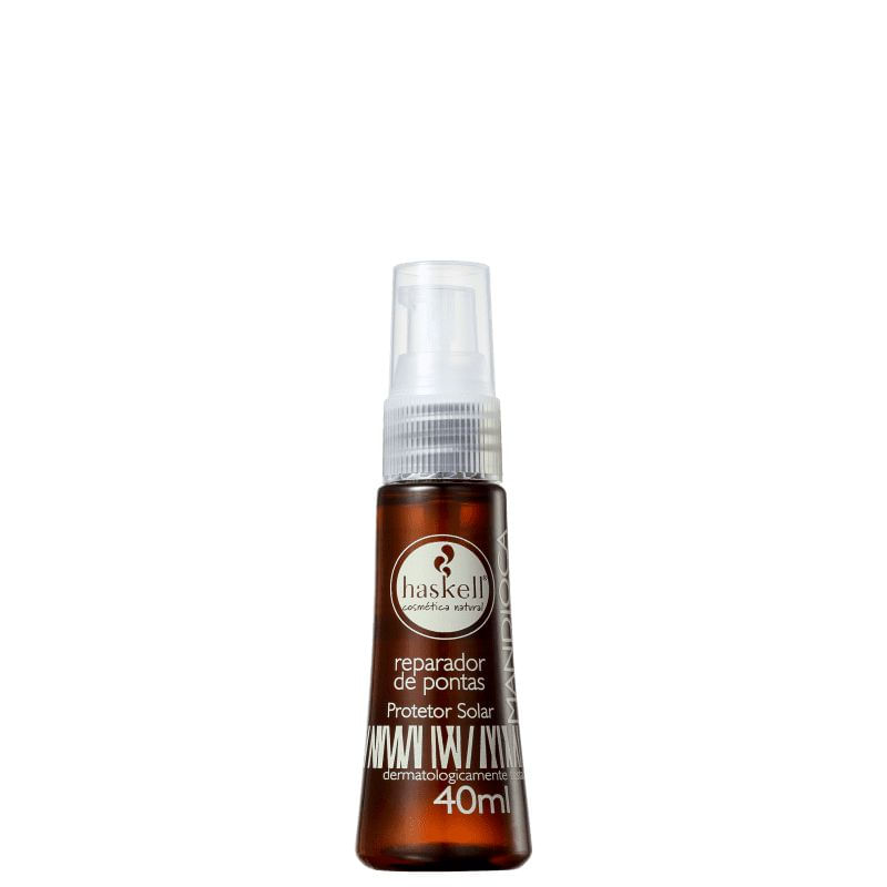 Encontraproduto.com.br - Reparador de Pontas Haskell Mandioca com Protetor Solar 40mL